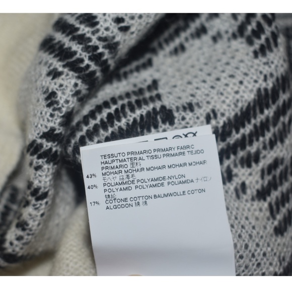Maison Martin Margiela Deconstructed Houndstooth Knit Turtleneck Sweater - Picture 8 of 10